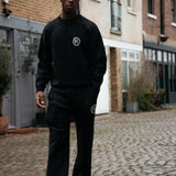 Black Knit RMDY. Studios Joggers