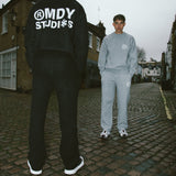 Black Knit RMDY. Studios Joggers