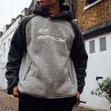 Grey 2 Tone Remedy Sherpa Hoodie