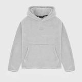 Zwarte tonale Sherpa hoodie