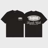 Saints Club Black Graphic Tee