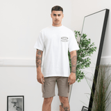 Saints Club White Graphic Tee